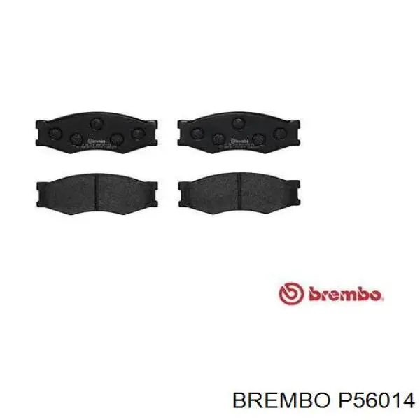 Передние тормозные колодки P56014 Brembo