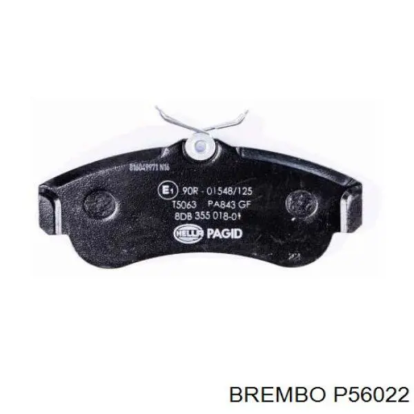 Колодки Brembo P56022 цена, от 20.52 USD