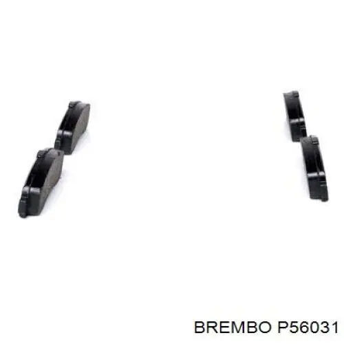 Передние тормозные колодки P56031 Brembo