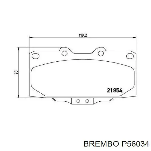 P56034 Brembo