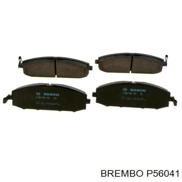 Купить P56041 Brembo Колодки тормозные