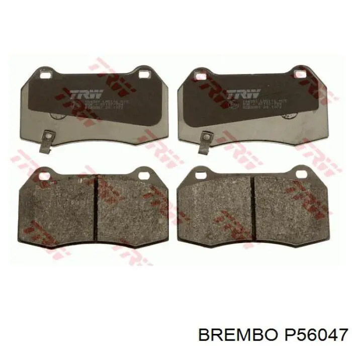 Купить P56047 Brembo Колодки тормозные