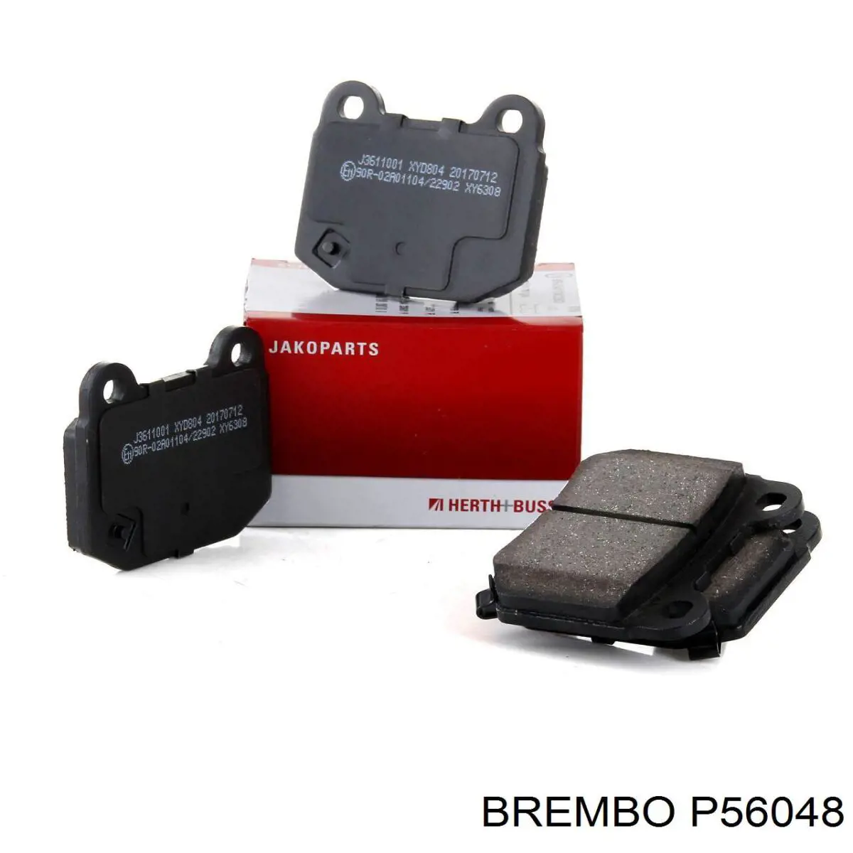 Задние тормозные колодки P56048 Brembo