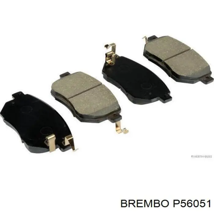 Купить P56051 Brembo Колодки тормозные