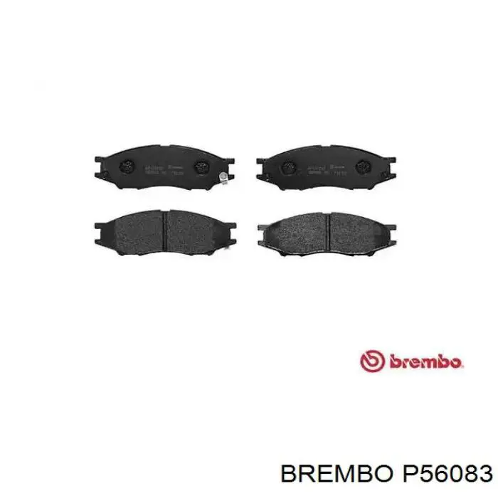 Передние тормозные колодки P56083 Brembo