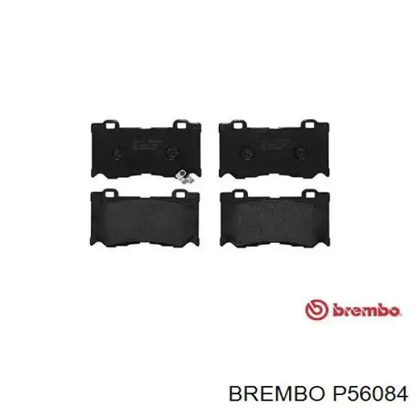 P56084 Brembo колодки тормозные передние дисковые