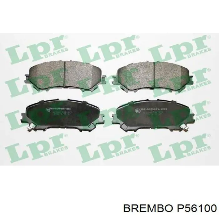 Передние тормозные колодки P56100 Brembo