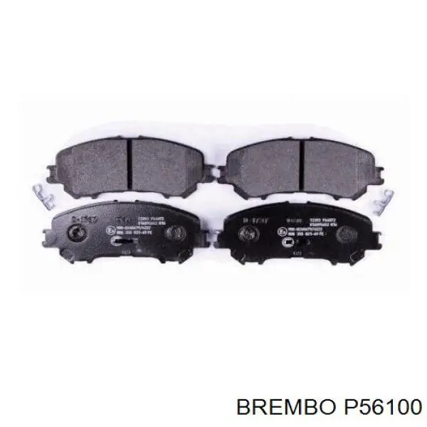 Тормозные колодки Brembo P56100