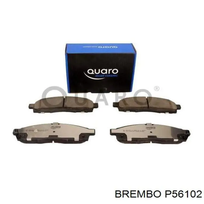 Купить P56102 Brembo Колодки тормозные