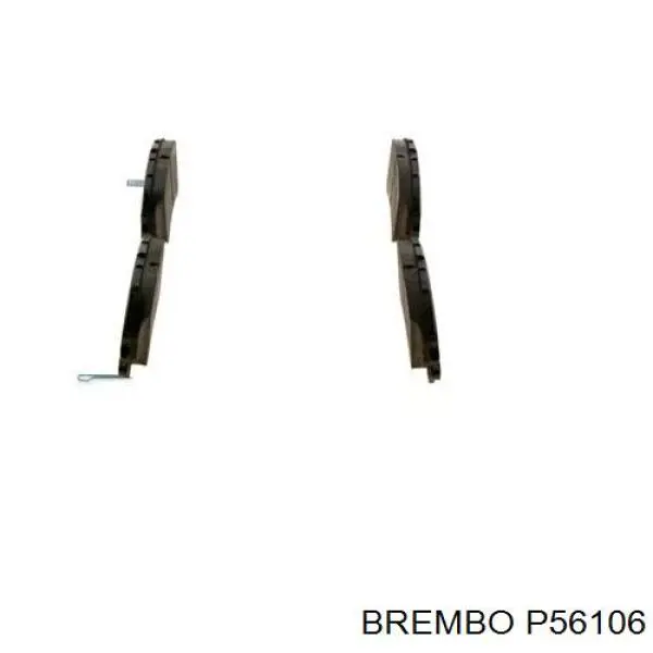 Тормозные колодки Brembo P56106