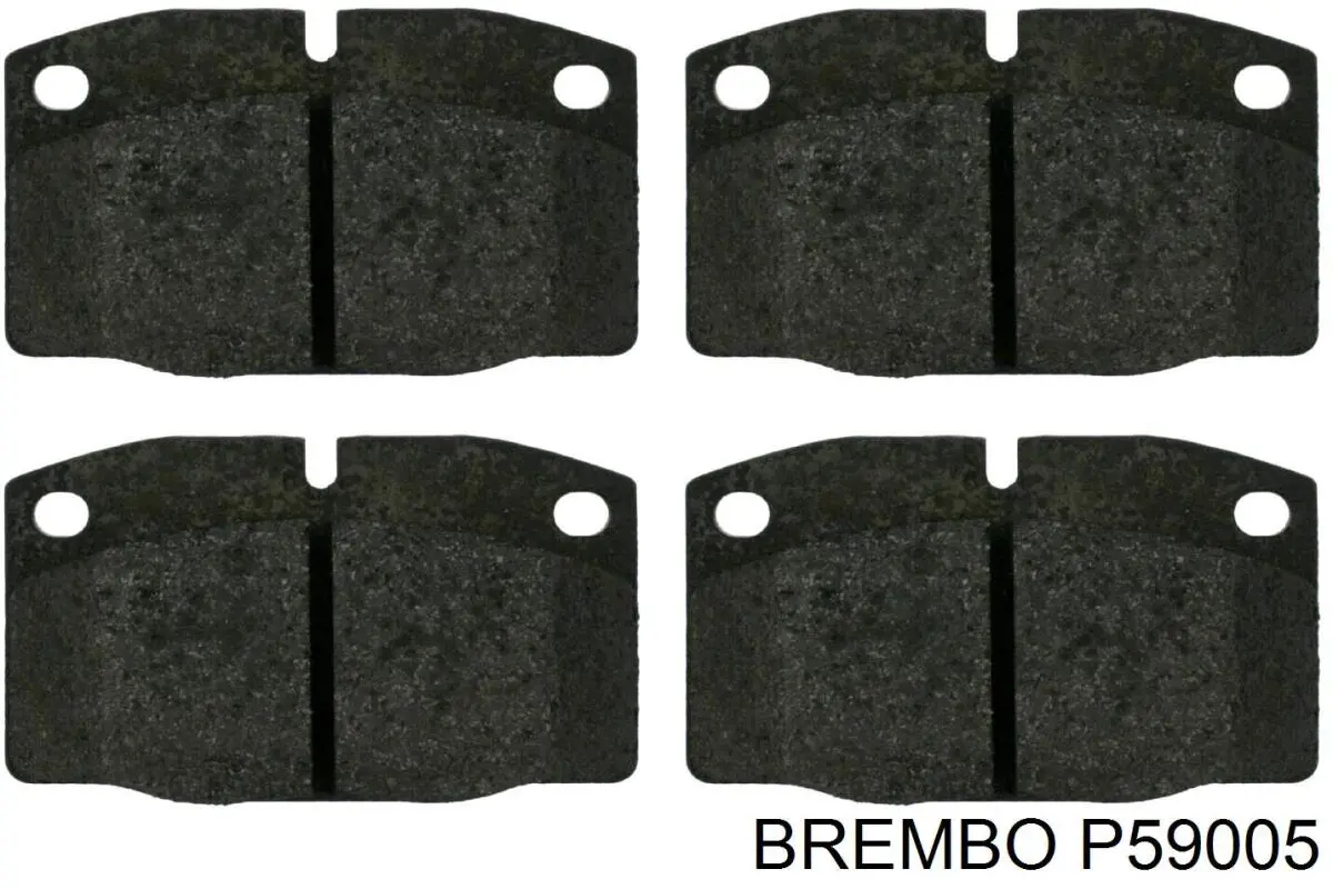 Купить P59005 Brembo Колодки тормозные