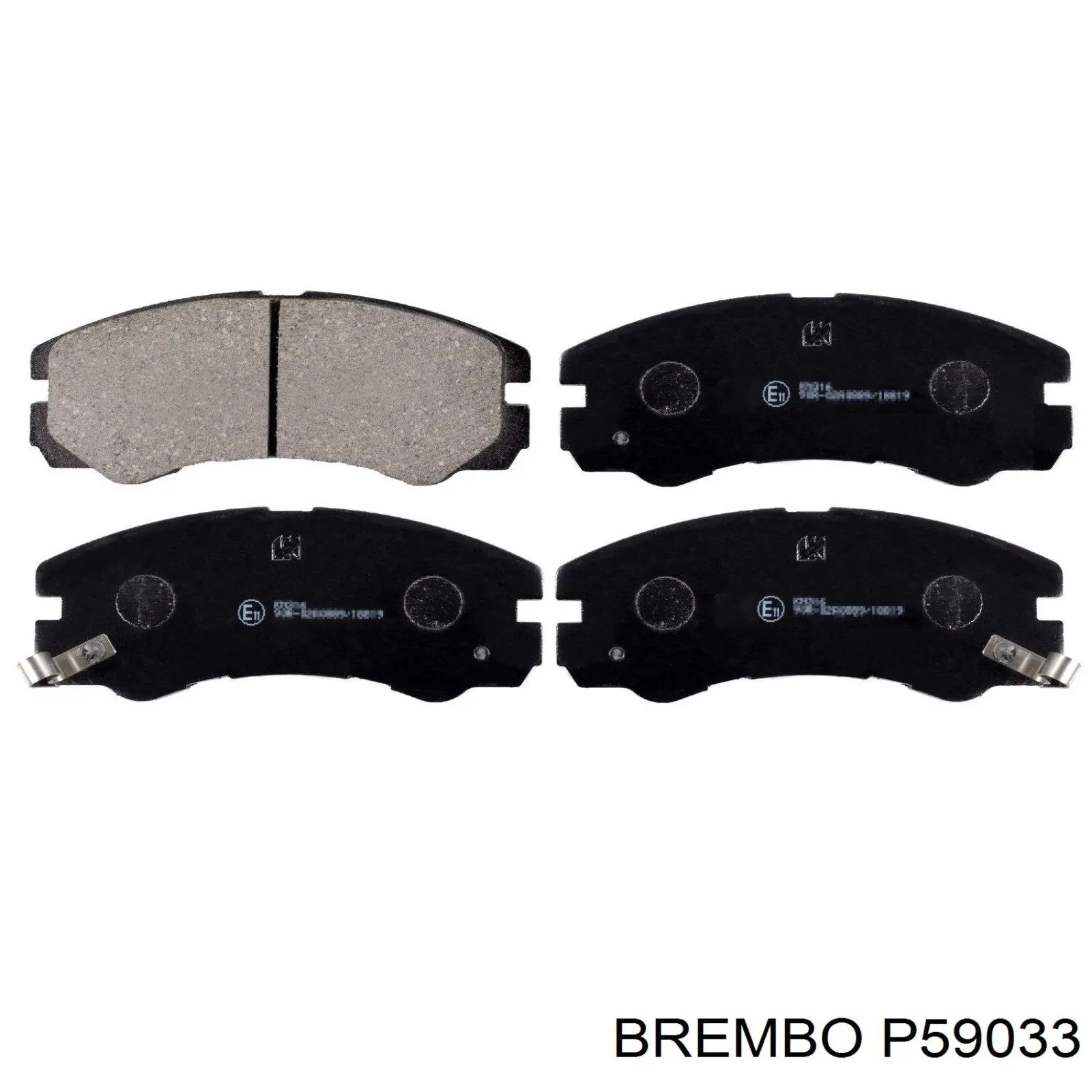 Передние тормозные колодки P59033 Brembo