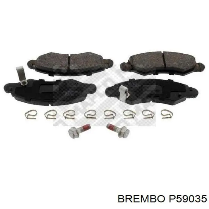 Колодки Brembo P59035 цена, от 20.33 USD