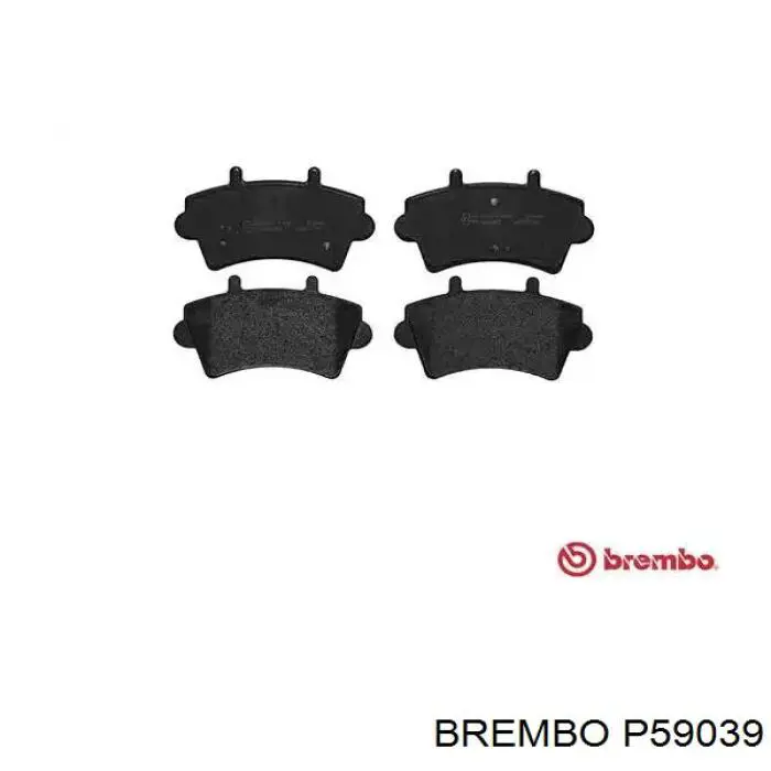 Передние тормозные колодки P59039 Brembo