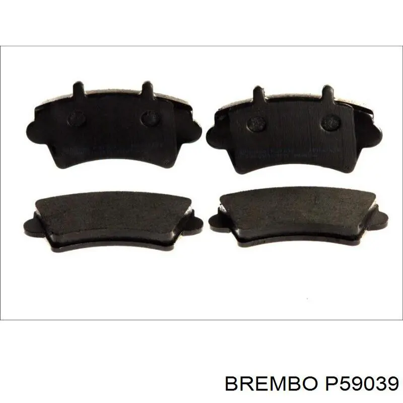 Тормозные колодки Brembo P59039