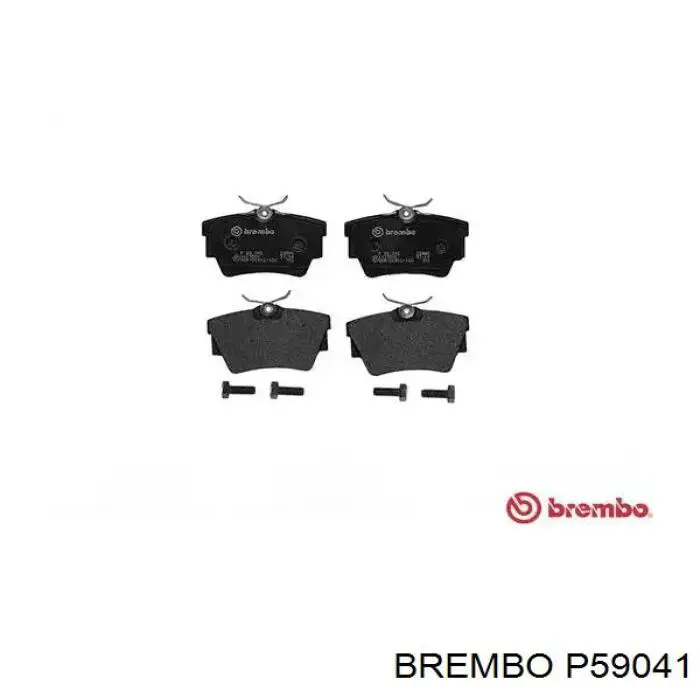 Задние тормозные колодки P59041 Brembo