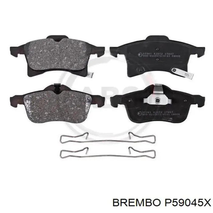 P59045X Brembo Колодки передние
