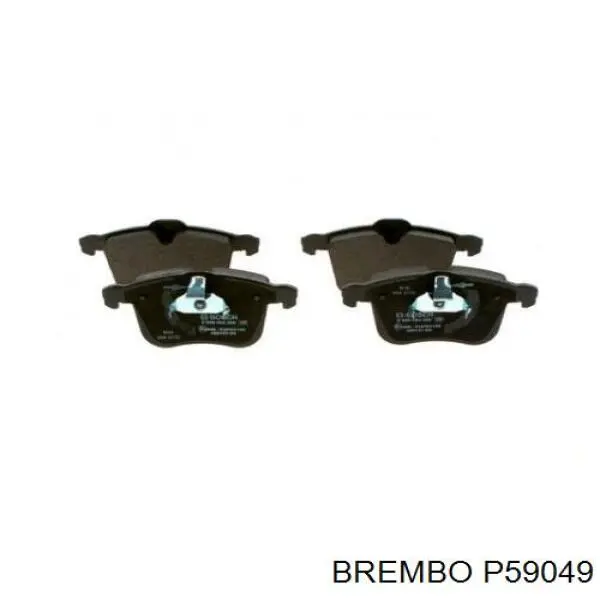 Передние тормозные колодки P59049 Brembo