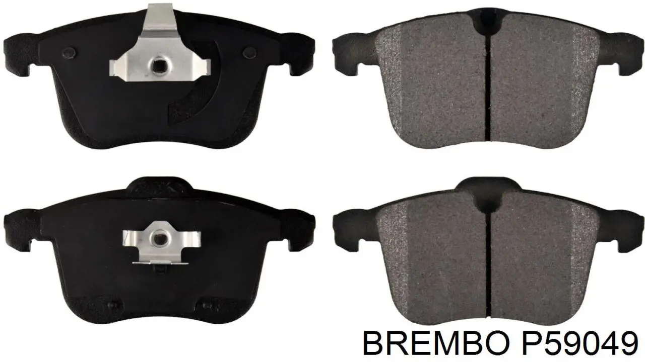 Купить P59049 Brembo Колодки тормозные