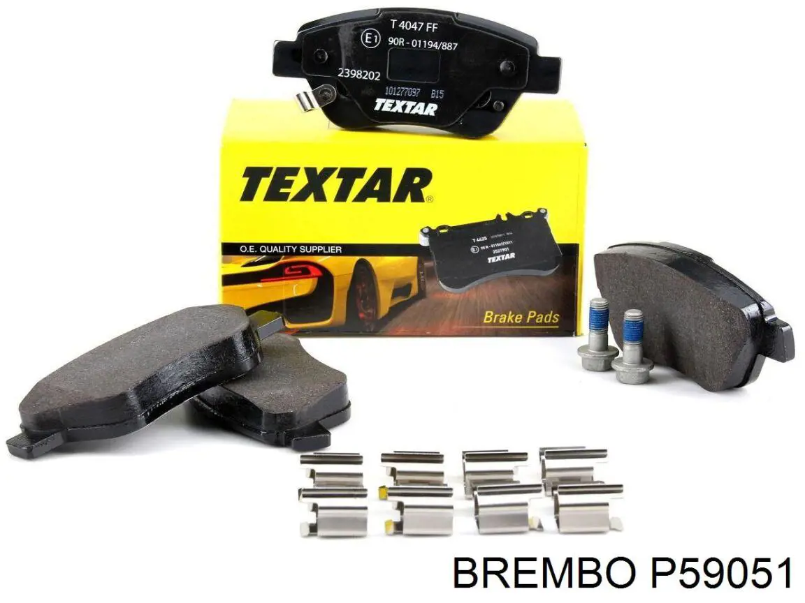 Тормозные колодки Brembo P59051