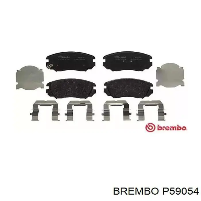 Передние тормозные колодки P59054 Brembo