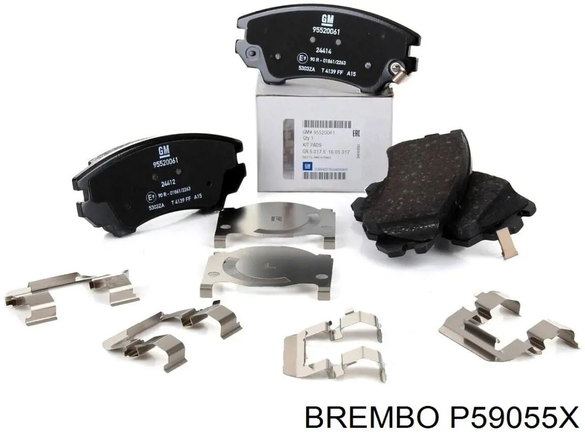 Тормозные колодки Brembo P59055X