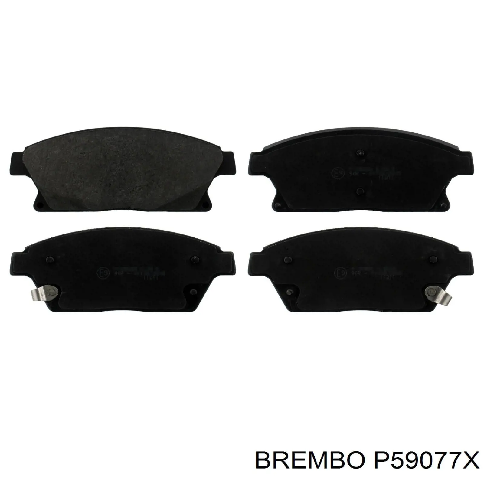 Передние тормозные колодки P59077X Brembo