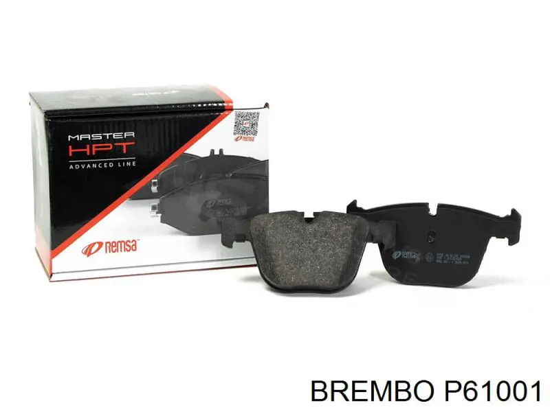 Передние тормозные колодки P61001 Brembo