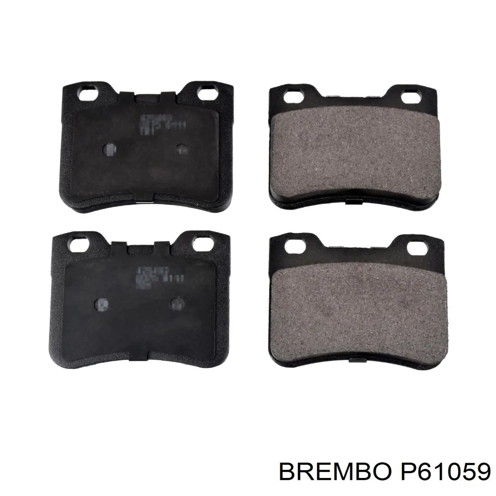 Передние тормозные колодки P61059 Brembo