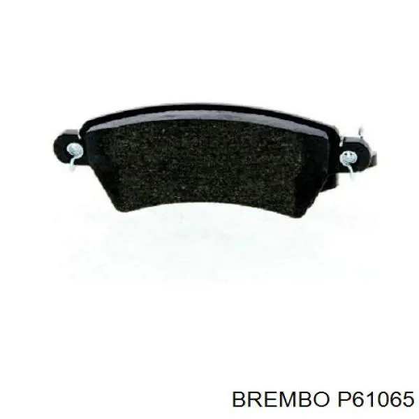 Pastillas de freno delanteras P61065 Brembo