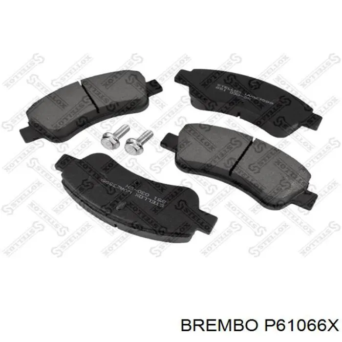 Тормозные колодки Brembo P61066X