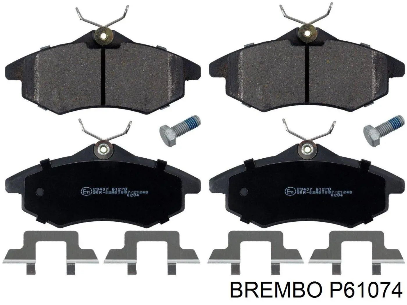 Передние тормозные колодки P61074 Brembo