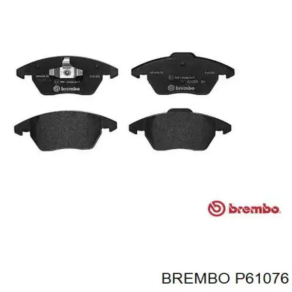 Передние тормозные колодки P61076 Brembo