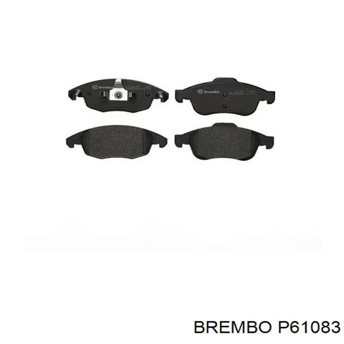 Купить P61083 Brembo Колодки тормозные