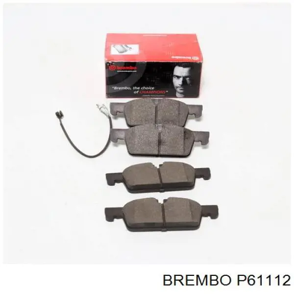 Колодки Brembo P61112 цена, от 38.54 USD