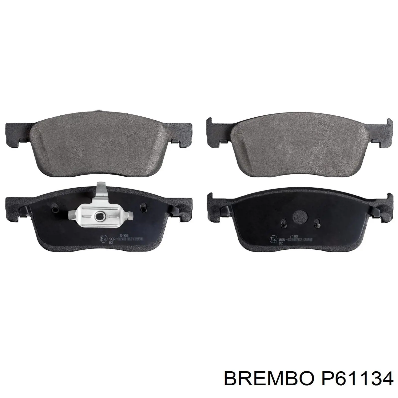 Тормозные колодки Brembo P61134