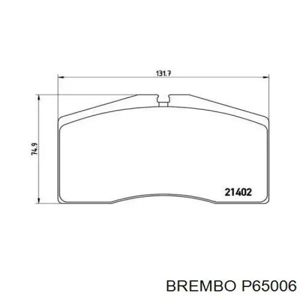  P65006 Brembo