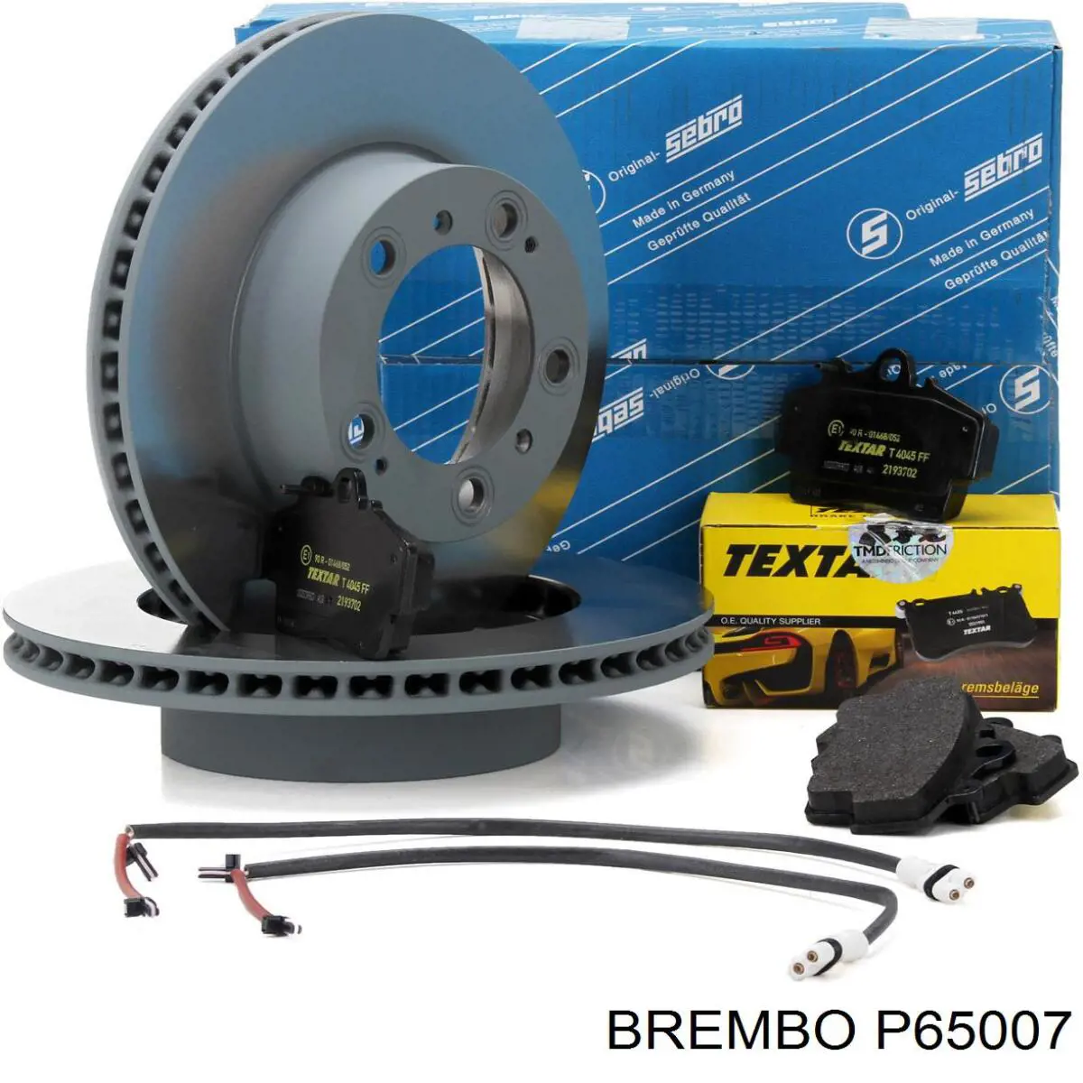 Передние тормозные колодки P65007 Brembo