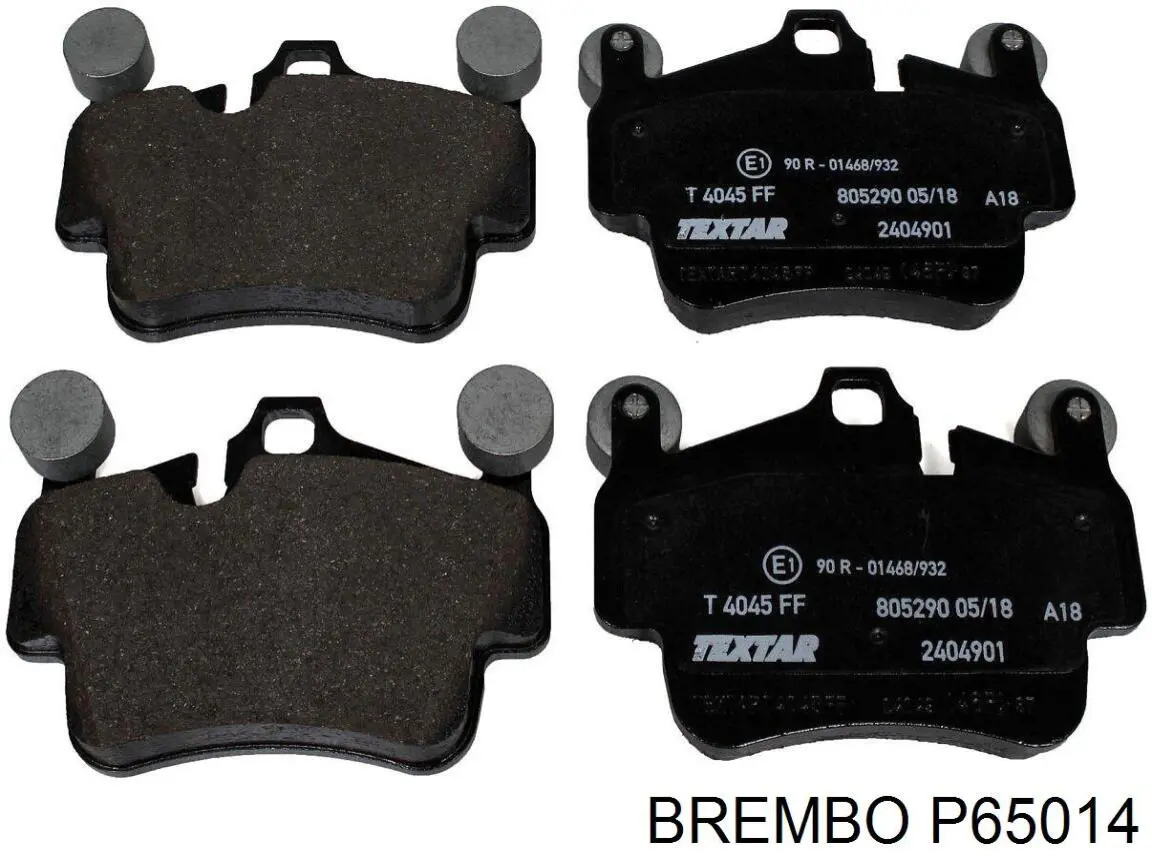 Купить P65014 Brembo Колодки тормозные