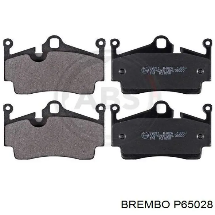 Задние дисковые колодки Brembo P65028