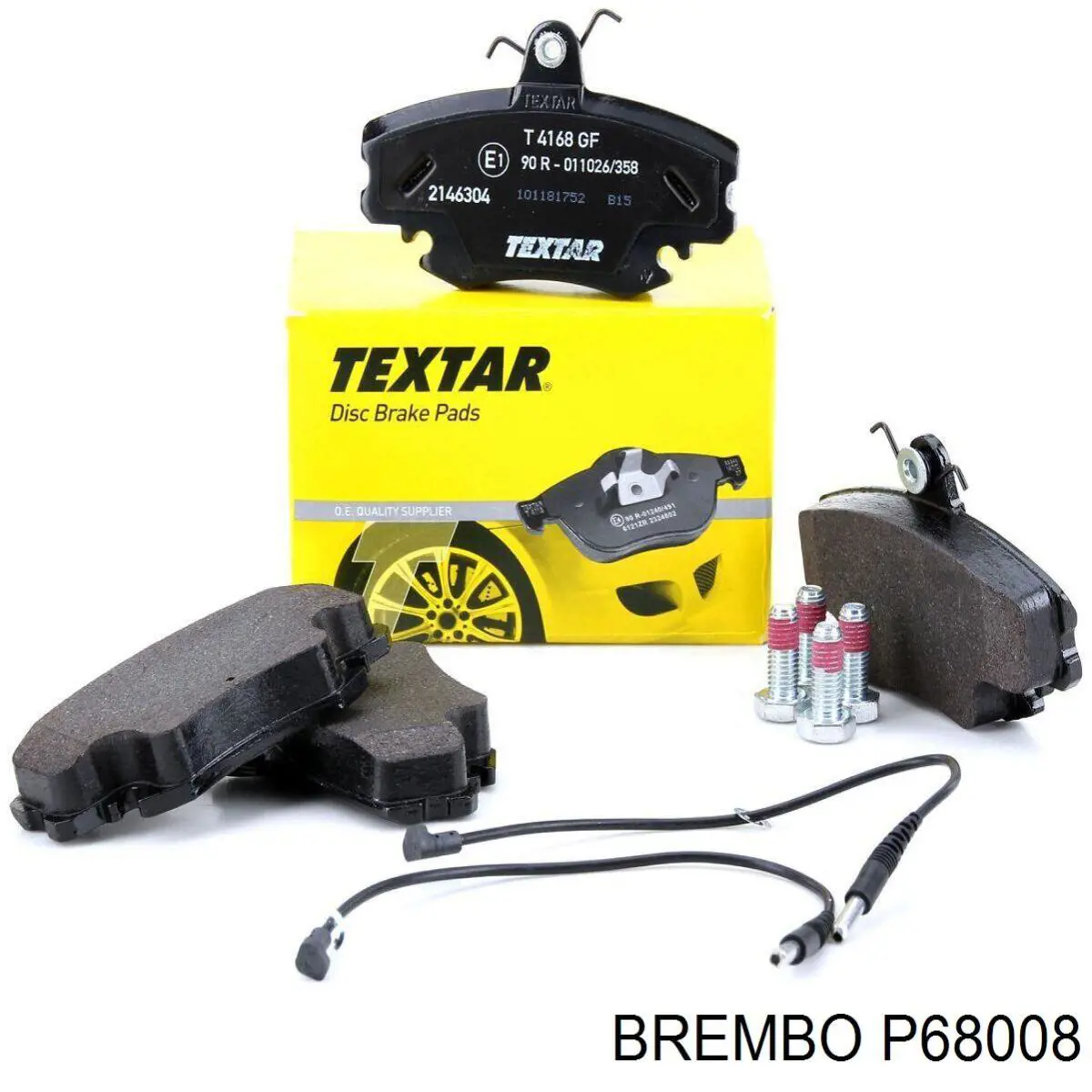 Купить P68008 Brembo Колодки тормозные