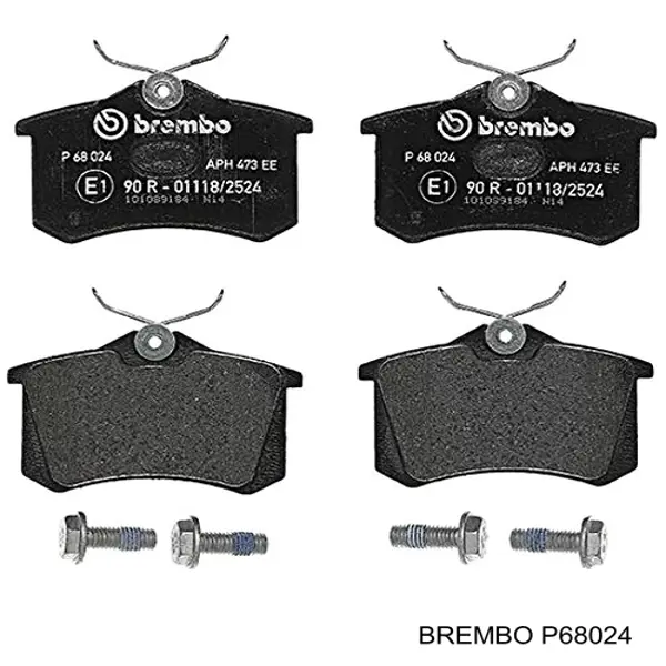 Задние дисковые колодки Brembo P68024