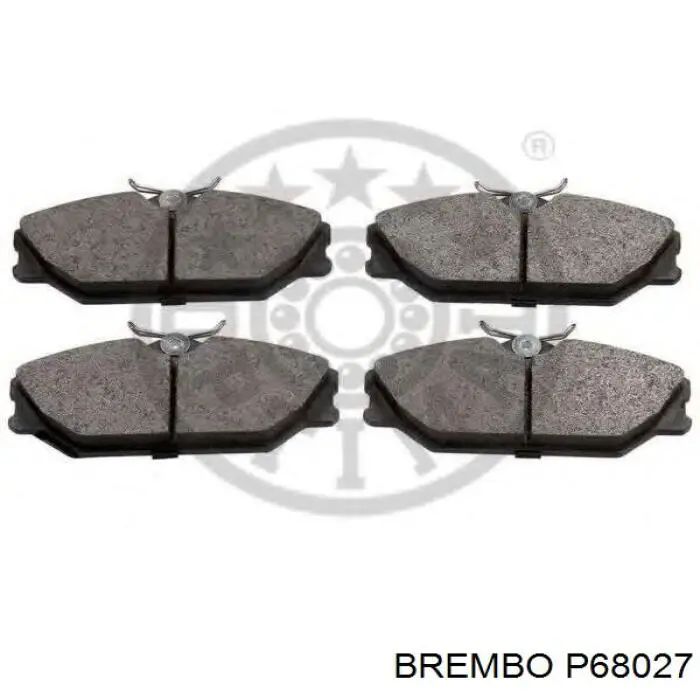 Тормозные колодки Brembo P68027