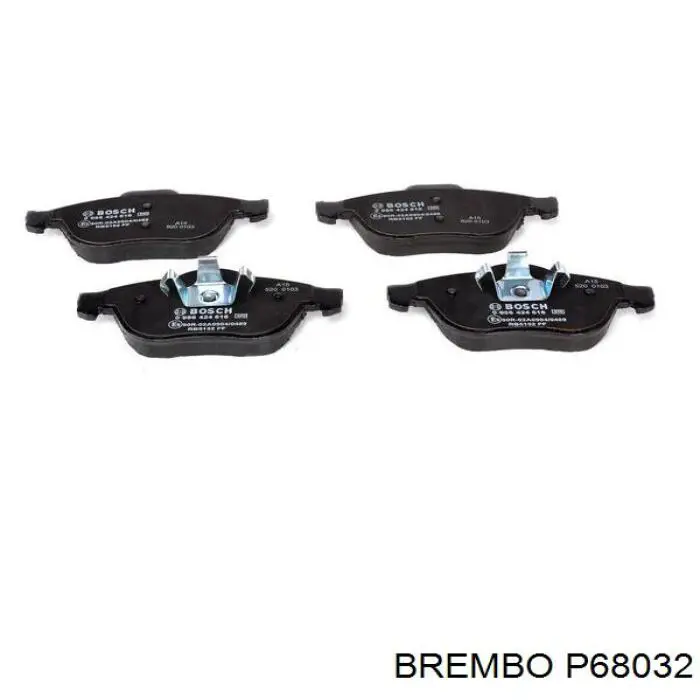 Купить P68032 Brembo Колодки тормозные