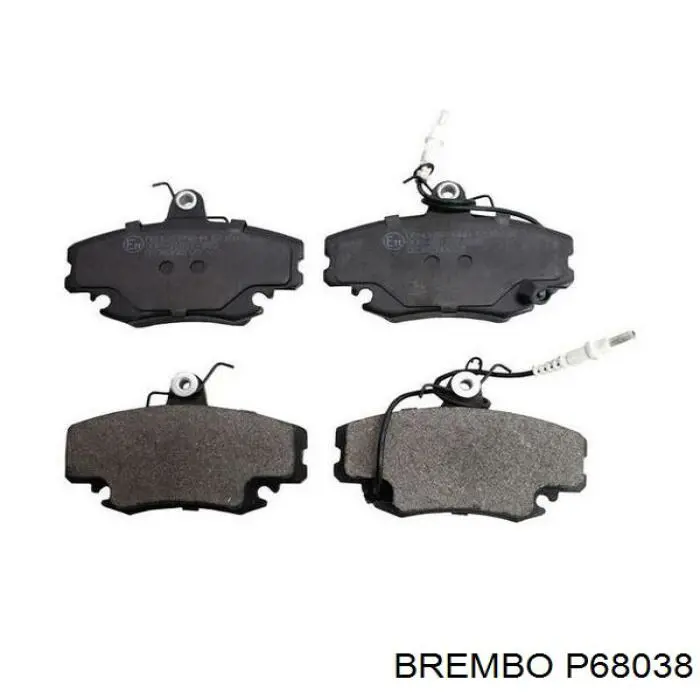 Передние тормозные колодки P68038 Brembo