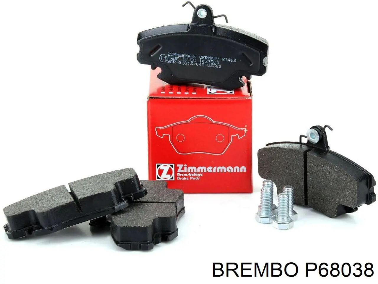 Тормозные колодки Brembo P68038