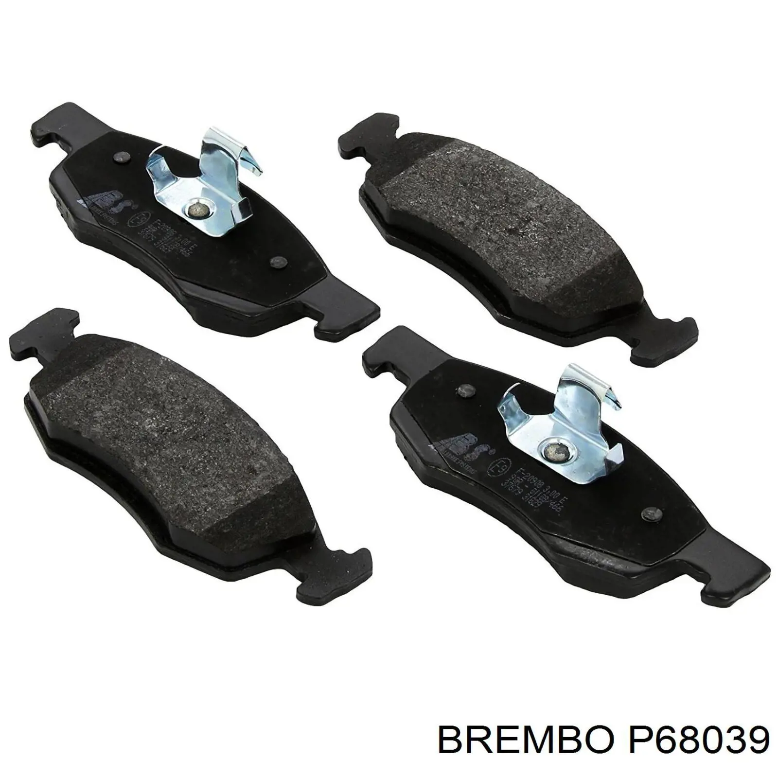 Тормозные колодки Brembo P68039