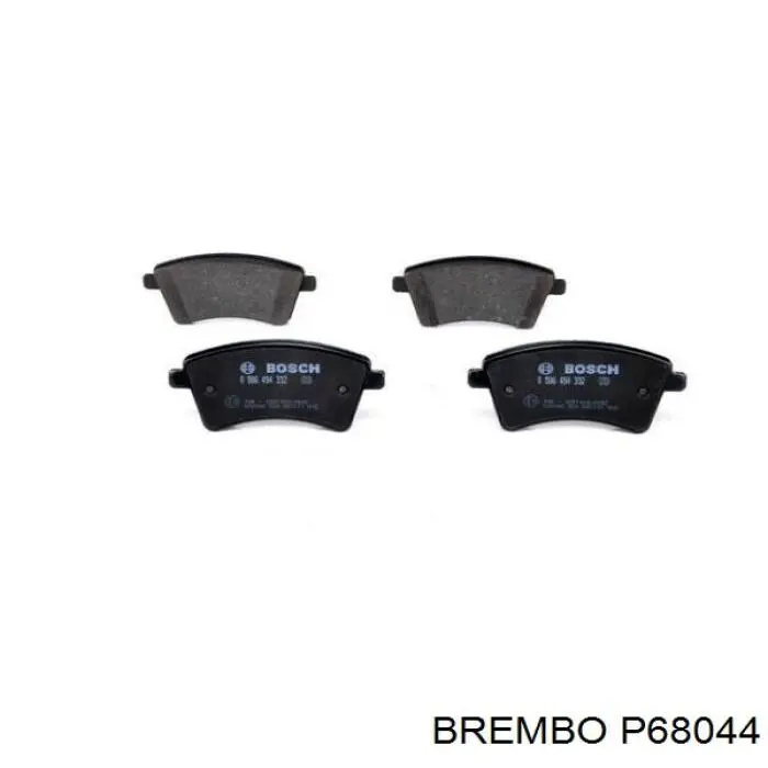 Тормозные колодки Brembo P68044