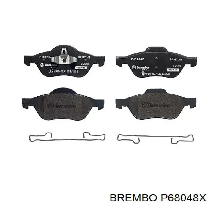 Передние тормозные колодки P68048X Brembo