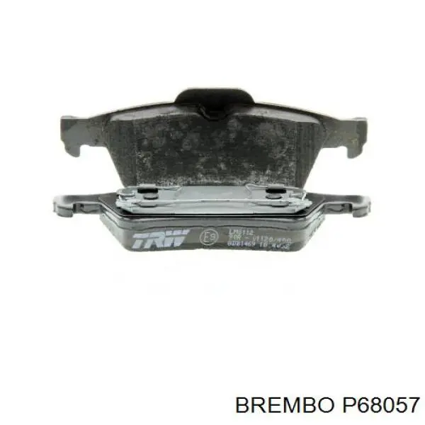 Задние дисковые колодки Brembo P68057